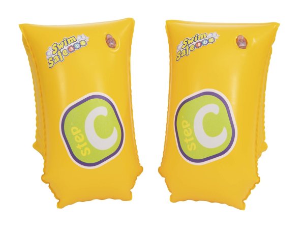 Нарукавники для плавания Swim Safe, ступень С 30 х 15 см Bestway (Арт. 32110)