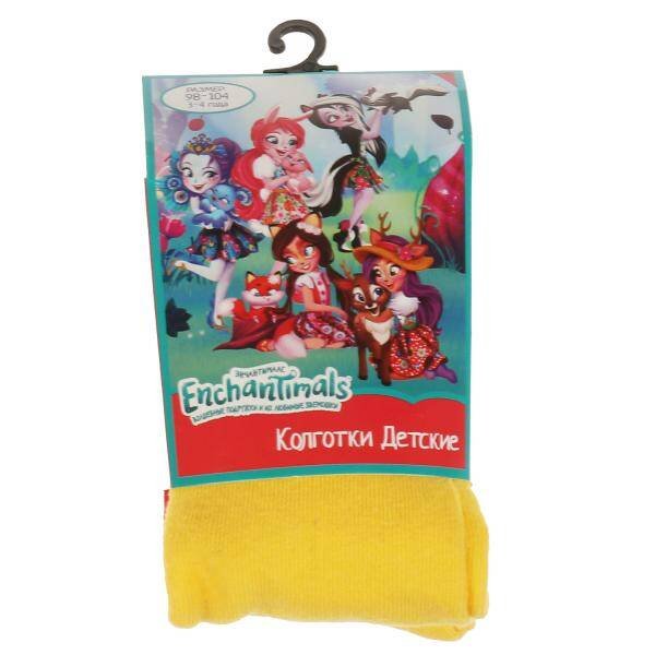 Колготки детские ЭНЧАНТИМАЛС для девочки р-р 92-98 в кор.15шт