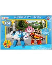 НАСТОЛЬНАЯ ИГРА-ХОДИЛКА "УМНЫЕ ИГРЫ" РОБОКАР ПОЛЛИ  в кор.20шт