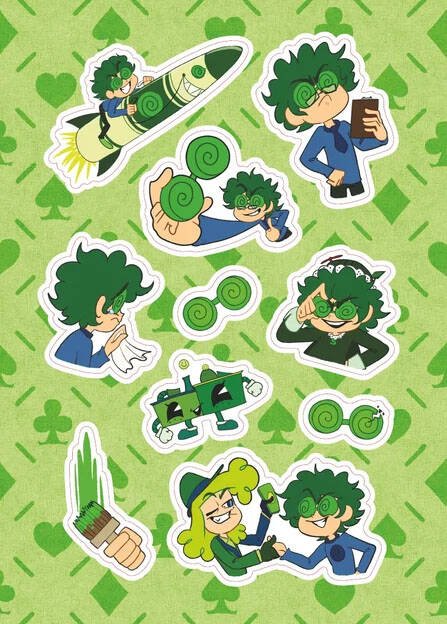 Лист Стикеров "13 Карт: Вару. Земля Королей"