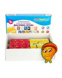 Развивающая игра по методике «Досочки Сегена.Морские животные», 068205