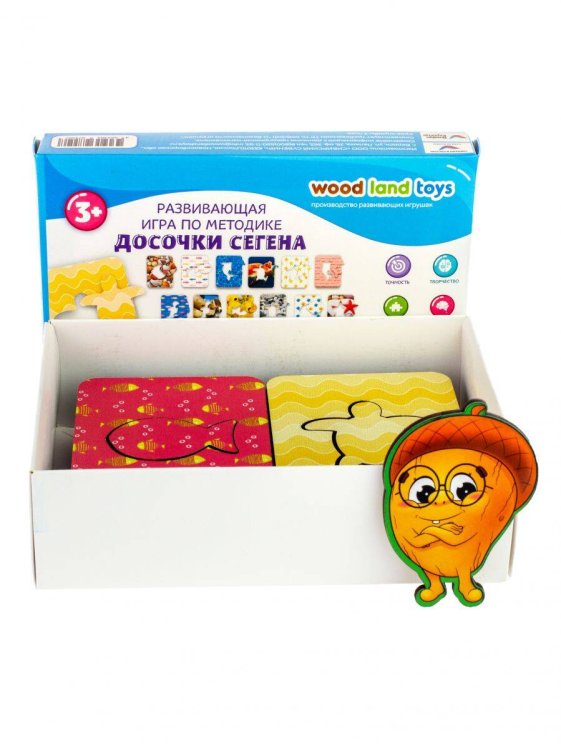 Развивающая игра по методике «Досочки Сегена.Морские животные», 068205
