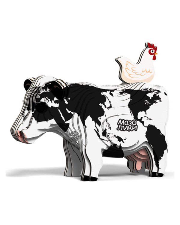 Настольная игра «Набор из картона "Корова"