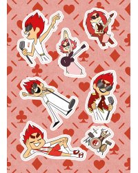 Лист Стикеров "13 Карт: Данте. Земля Королей"