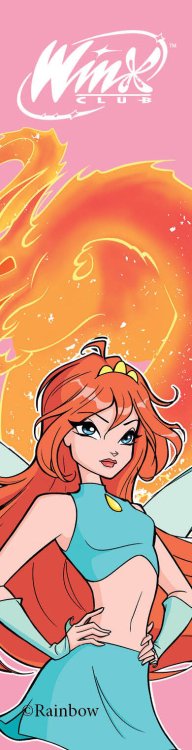 Вселенная Winx/Винкс Winx. Закладка с резинкой. Блум