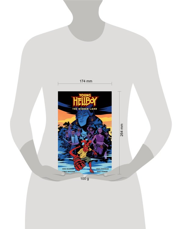 Young Hellboy: The Hidden Land (Mignola, Mike) Молодой Хеллбой: Скрытая Земля  (Майк Миньола) / Книги на английском языке