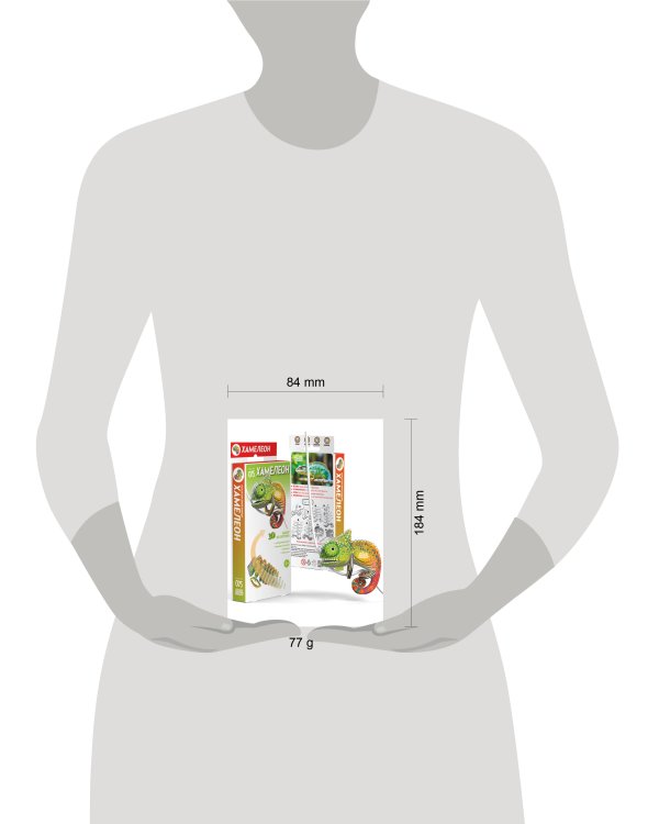 Настольная игра «Набор из картона "Хамелеон"