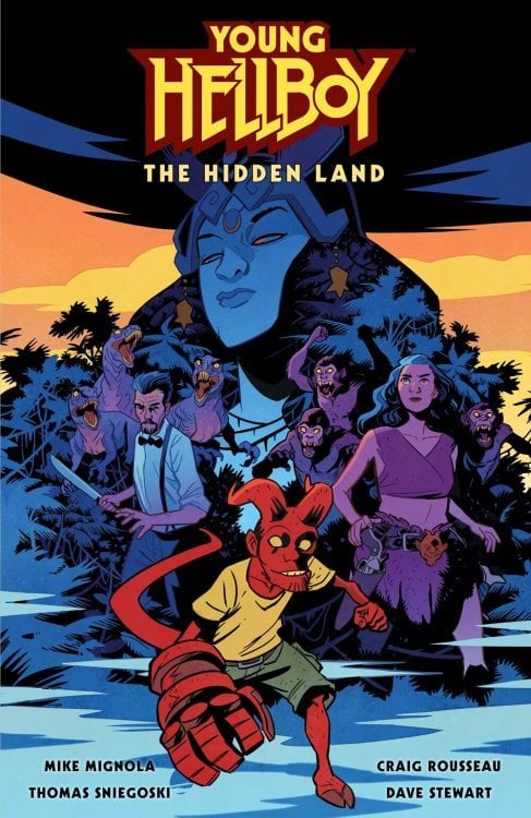 Young Hellboy: The Hidden Land (Mignola, Mike) Молодой Хеллбой: Скрытая Земля  (Майк Миньола) / Книги на английском языке