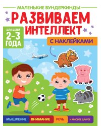 МАЛЕНЬКИЕ ВУНДЕРКИНДЫ. РАЗВИВАЕМ ИНТЕЛЛЕКТ 2-3 года