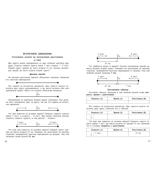 Задачи по математике. 4 класс