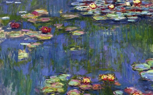 Коллекция Клод Моне Кардхолдер. Моне. Кувшинки (в форме книжки, 215х65 мм)