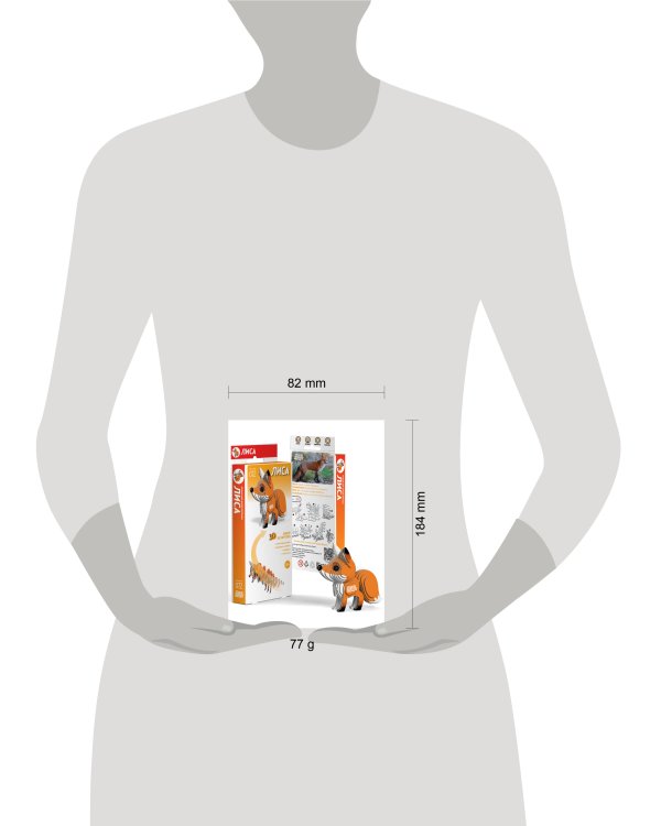 Настольная игра «Набор из картона "Лиса"