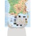 Карта ФРАНЦИИ на французском языке (58 х 87см)