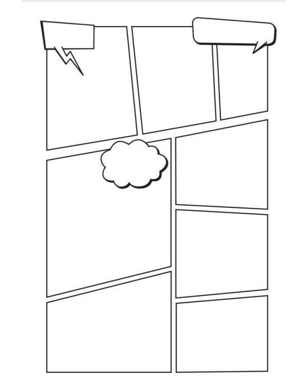 Comic Sketchbook: Создай свою историю