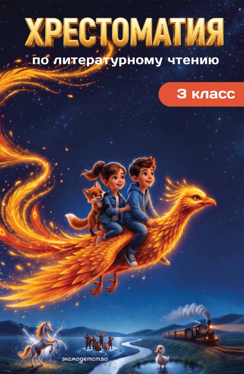 Обложка книги «Хрестоматия по литературному чтению. 3 класс», ISBN 9785042512117