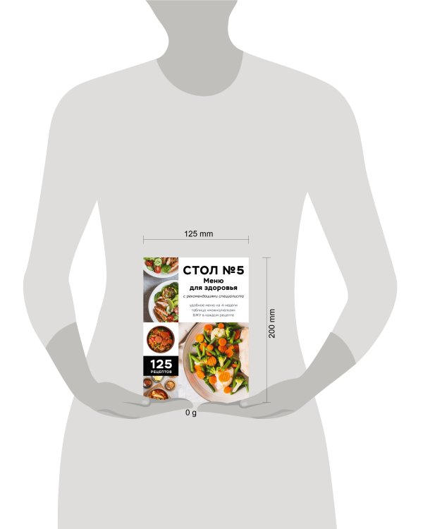 Стол №5. Меню для здоровья с рекомендациями специалиста