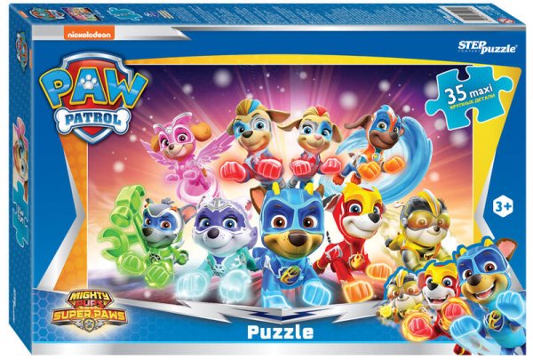 maxi 35 (STEPpazzle) Мозаика "puzzle" 35 MAXI "Щенячий патруль" (Никелодеон)