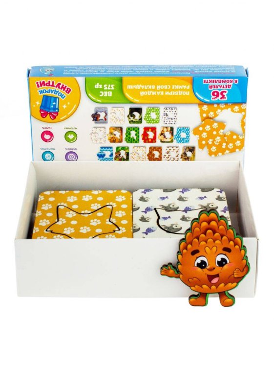 Развивающая игра по методике «Досочки Сегена.Животные», 068202