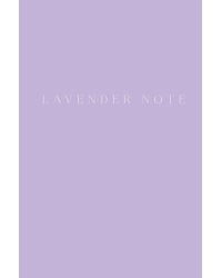 Lavender Note. Мои лавандовые мечты. Блокнот с цветными страницами (А5, обложка на ткани с тиснением фольгой)