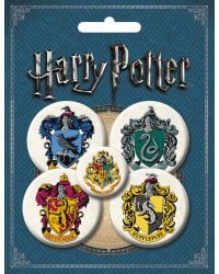 Набор значков. Гарри Поттер (5 шт.) (оф.1)