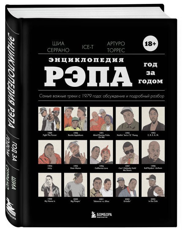 Рэп-ликбез. Комплект из 2-х книг Шиа Серрано: Энциклопедия рэпа + Энциклопедия хип-хопа