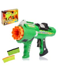 Бластер «Сокрушитель», стреляет мягкими пулями, цвета МИКС