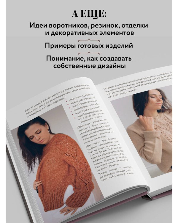Дополнительное изображение книги «Вяжем круглую КОКЕТКУ. Техника, расчеты, дизайн, авторские проекты для вязания на спицах»