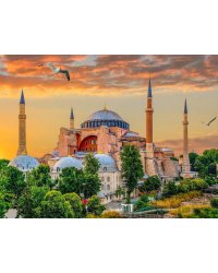 Алмаз мозаика (клас.) 30х40 см, с подр., с полн. заполн. ( цв.) Собор Святой Софии ( Арт. AC34016)