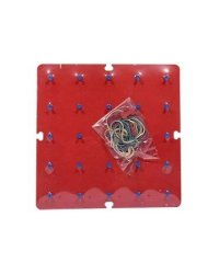 WoodLandToys Геоборд. Ассорти (в ассортименте) (дерево) (от 3 лет) 121110, (ООО "СИБИРСКИЙ СУВЕНИР")