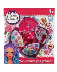 Косметика для девочек тени, лак для ногтей, короб МИЛАЯ ЛЕДИ в кор.2*12шт