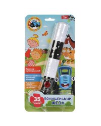 ПОЛИЦЕЙСКИЙ жезл СИНИЙ ТРАКТОР 30 песен,звуков,стихов.свет.блист.бат. Умка в кор.72шт