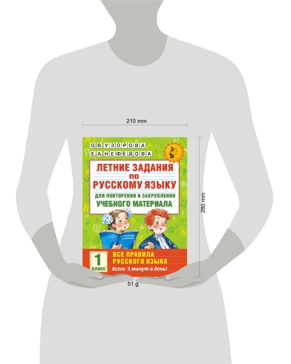 Летние задания по русскому языку. Все правила для повторения и закрепления учебного материала. 1 класс
