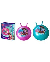 Мяч "Играем вместе" "Enchantimals" 45см с рожками, в ассорт. в русс. кор. в кор.24шт