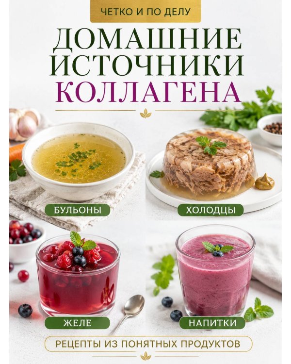 Дополнительное изображение книги «Коллаген. Молодость в любимых рецептах»