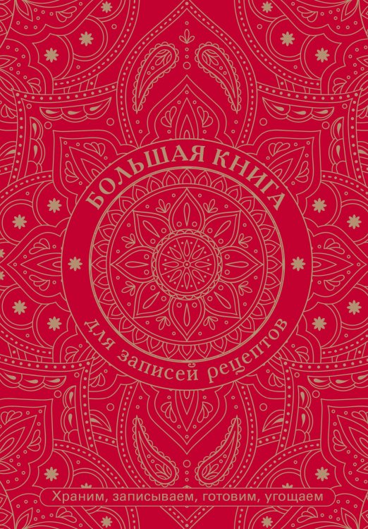 Большая книга для записей рецептов. Храним, записываем, готовим, угощаем