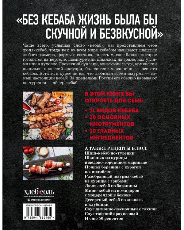 Кебабы. Техника и секреты приготовления. 60 рецептов шиш-кебабов, дёнер-кебабов, люля-кебабов
