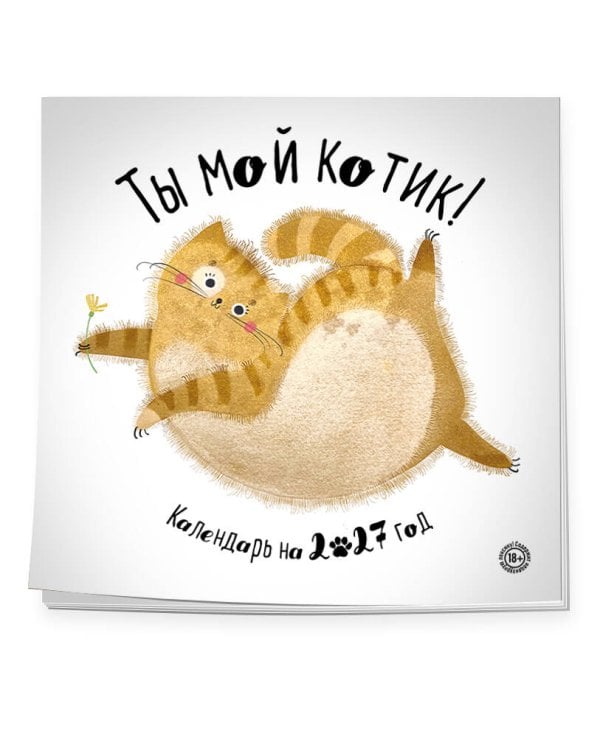Дополнительное изображение книги «Ты мой котик. Календари настенные на 2027 год (300х300)»