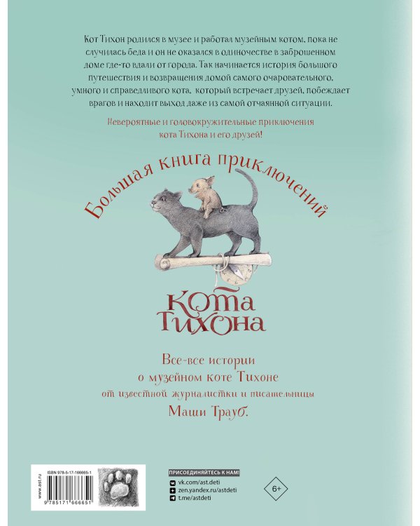 Большая книга приключений кота Тихона