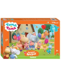 Мозаика "puzzle" 35 MAXI "Тима и Тома" (Мармелад Медиа)