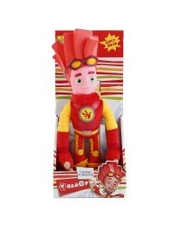 МЯГКАЯ КУКЛА "МУЛЬТИ-ПУЛЬТИ" ФАЙЕР 27СМ (М/Ф ФИКСИКИ) СВЕТ+ЗВУК, РУССИФИЦ. В ДИСПЛЕЕ в кор.2*12шт