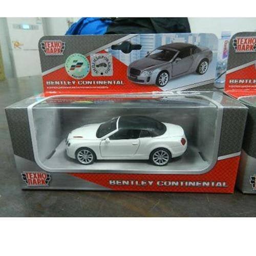 "ТЕХНОПАРК" (игрушки для мальчиков) (Умка) Машина "Технопарк" Металл. Инерц. Bentley Continental, Открыв. Двери В Русс. Кор. В Кор.2*36Шт
