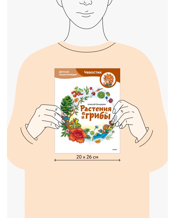 Растения и грибы. Детская энциклопедия (Чевостик)