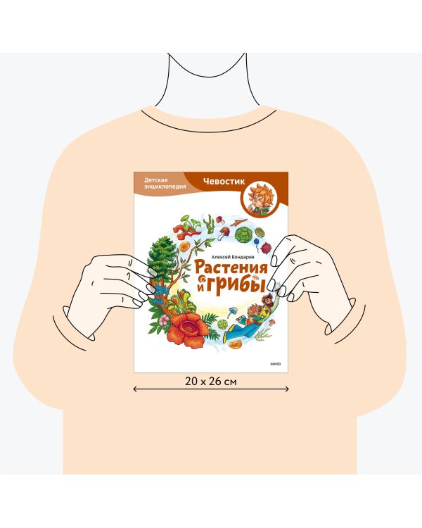 Растения и грибы. Детская энциклопедия (Чевостик)