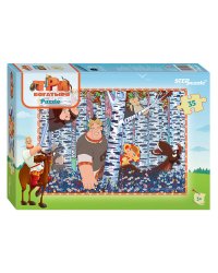 Мозаика "puzzle" 35 "Три богатыря" (Мельница)