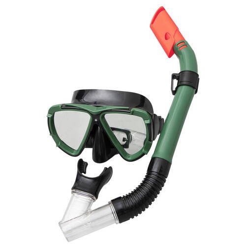 09. Аксессуары для плавания (Рыжий Кот) Набор масок и трубок д.дайвинга Mira Bestway ( Арт. 24053)