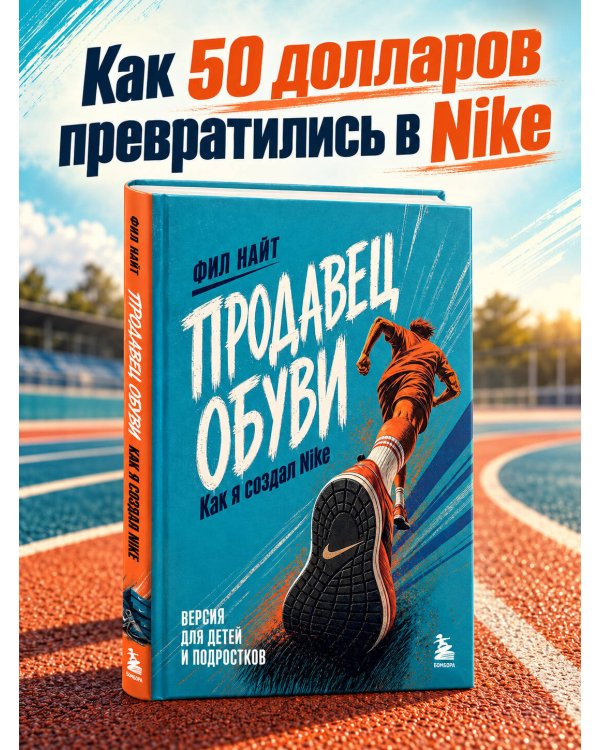 Дополнительное изображение книги «Продавец обуви. Как я создал Nike. Версия для детей и подростков (новое оформление)»