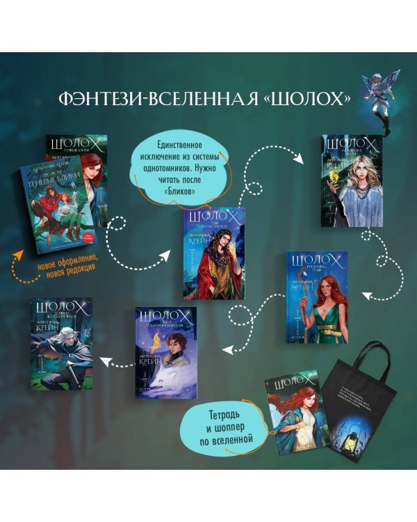 Шолох (книга+тетрадь)