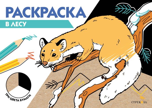 РАСКРАСКА ТРИ ЦВЕТА БУМАГИ (Стрекоза) РАСКРАСКА ТРИ ЦВЕТА БУМАГИ. В лесу