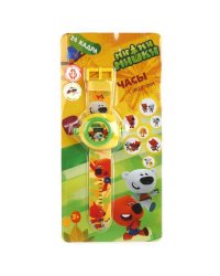 Часы "Умка" "Мимимишки" с проекцией, 24 кадра, цвет в ассорт. на блистере (русс. уп.) в кор.2*144шт