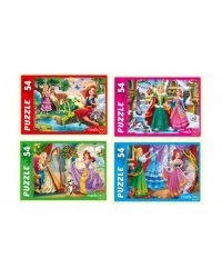 ПАЗЛЫ 54 элемента. СТРАНА ПРИНЦЕСС (Арт. П54-8727) кратно 32